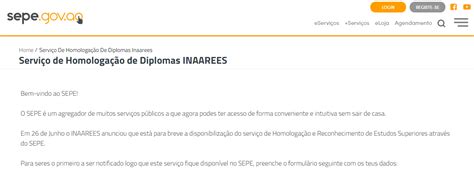 INAAREES já permite homologação de diplomas sem .